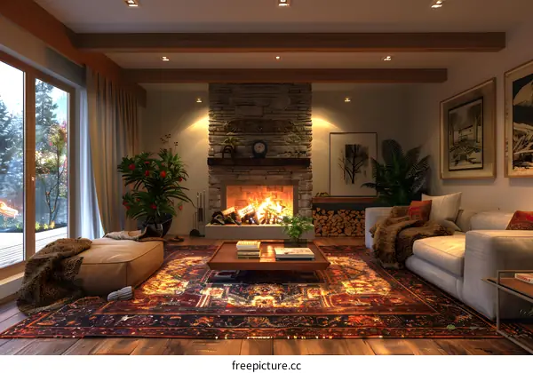 Fireplace Living Room