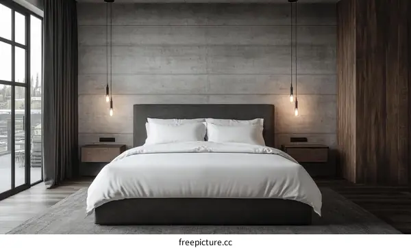 Modern Minimalist Bedroom Interior Design