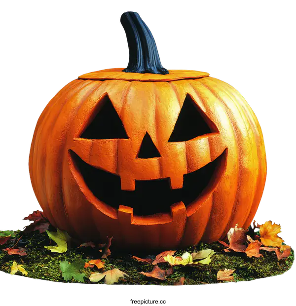 [Transparent Background PNG]Halloween Pumpkin Jack-o-lantern Decoration
