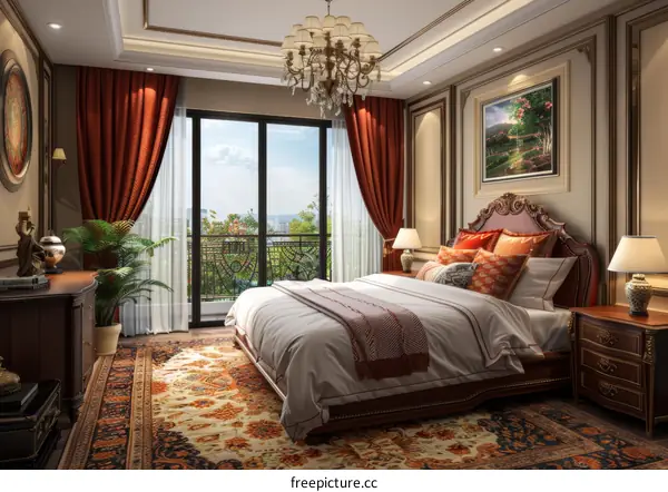 Luxury Bedroom Interior Design with Elegant Details