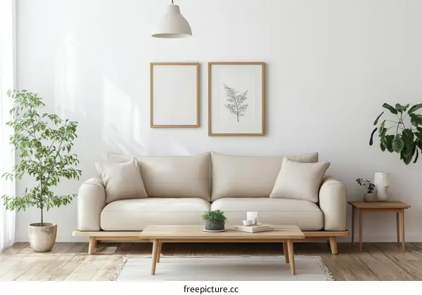 Modern Minimalist Living Room Interior Design