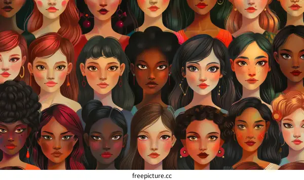 Diverse Women: A Representation of Different Cultures and Ethnicities