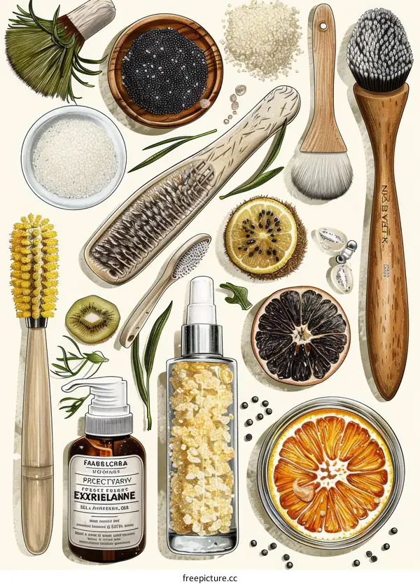 Sustainable self-care products and natural ingredients
