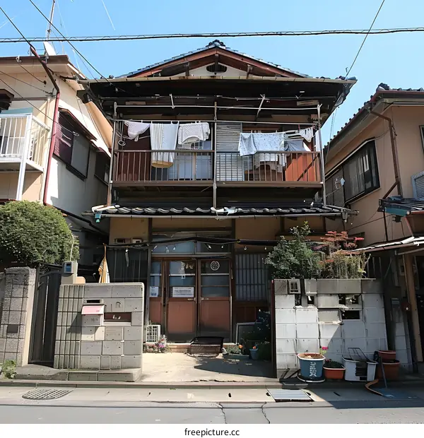 An old residential house in Japan