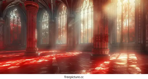 Red Gothic Palace