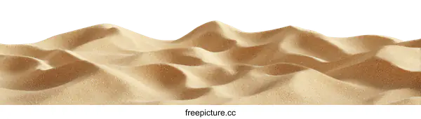[Transparent Background PNG]Desert Sand Dunes Texture Background Image