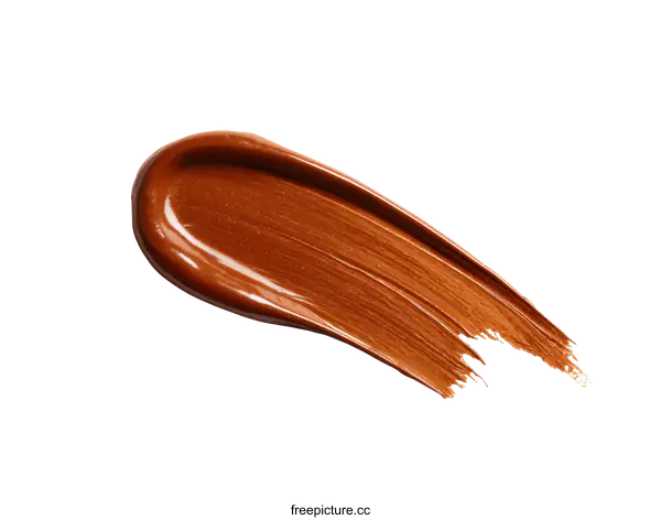 [Transparent Background PNG]Brown Makeup Foundation Texture