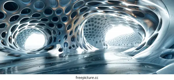 Futuristic Architecture: Evolving Forms through Parametric Design