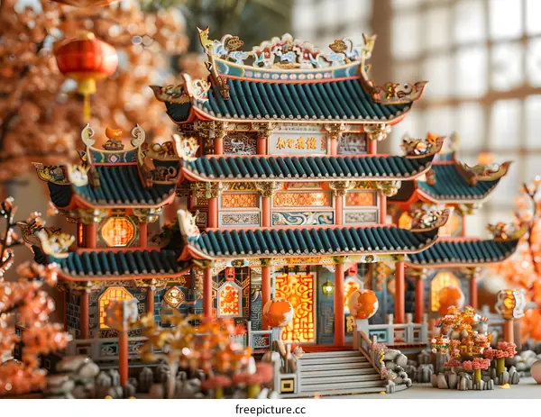 Miniature Model of the Forbidden City