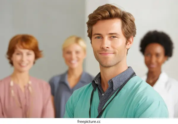 Medical Professionals Team Portrait