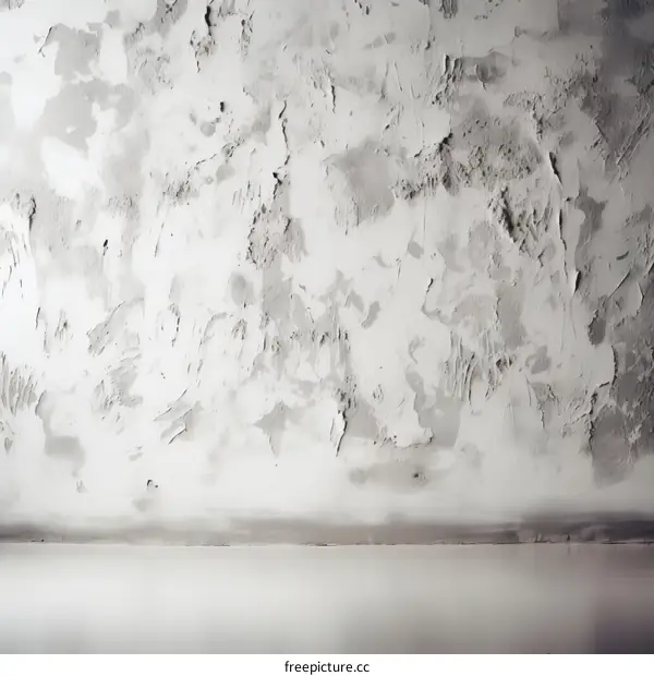 White concrete wall with grunge texture background