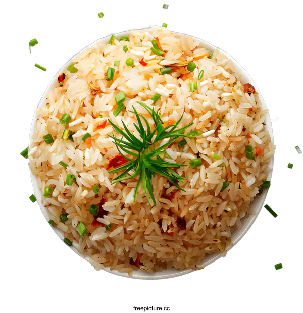 [Transparent Background PNG]bowl of fried rice