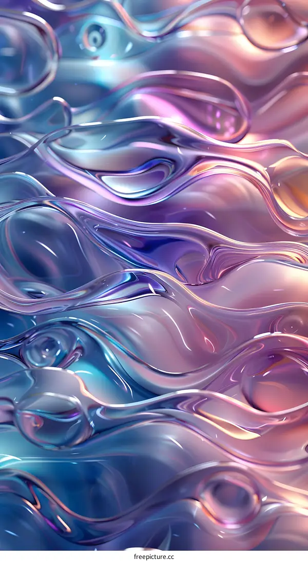 Abstract Liquid Art Background
