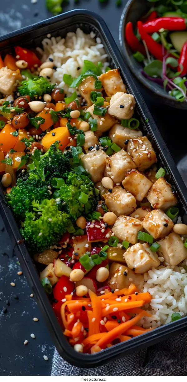 Chicken Teriyaki Bowl with Vegetables