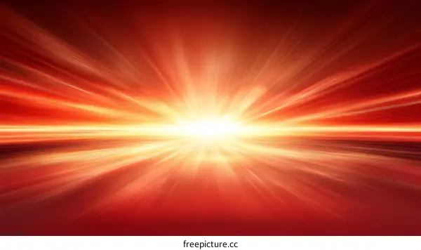 Abstract Radiating Light Burst Background Design