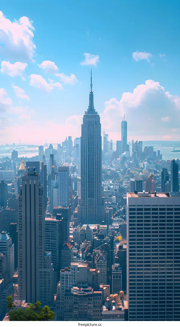 New York City from the Top of the Empire State Building