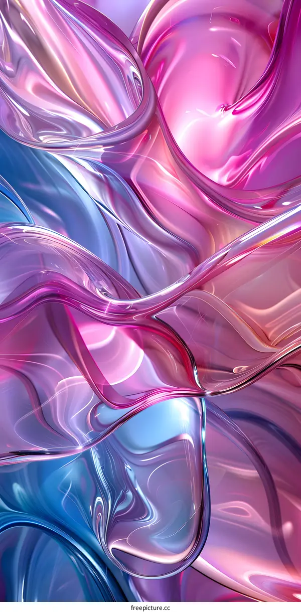 Abstract Fluid Waves Background