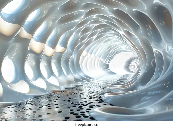 Futuristic Parametric Tunnel