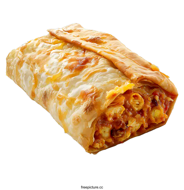 [Transparent Background PNG]A delicious and healthy burrito