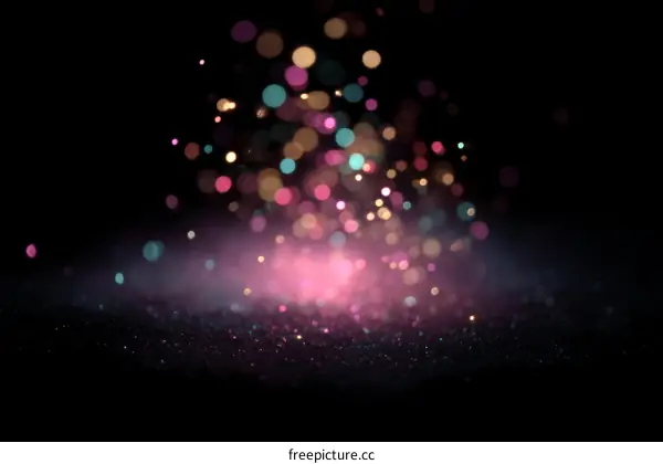 Abstract Colorful Sparkle Background