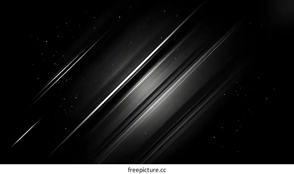 Abstract Black and White Diagonal Lines Background