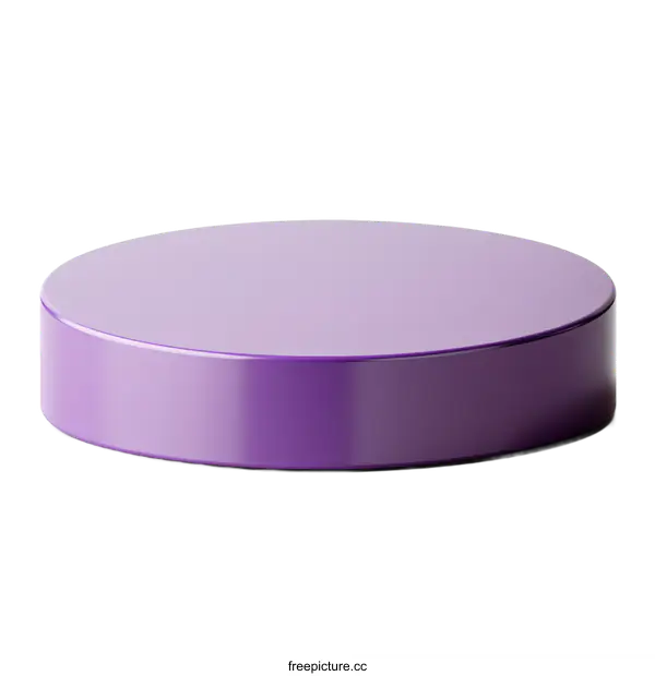 [Transparent Background PNG]Purple Circle Product Display