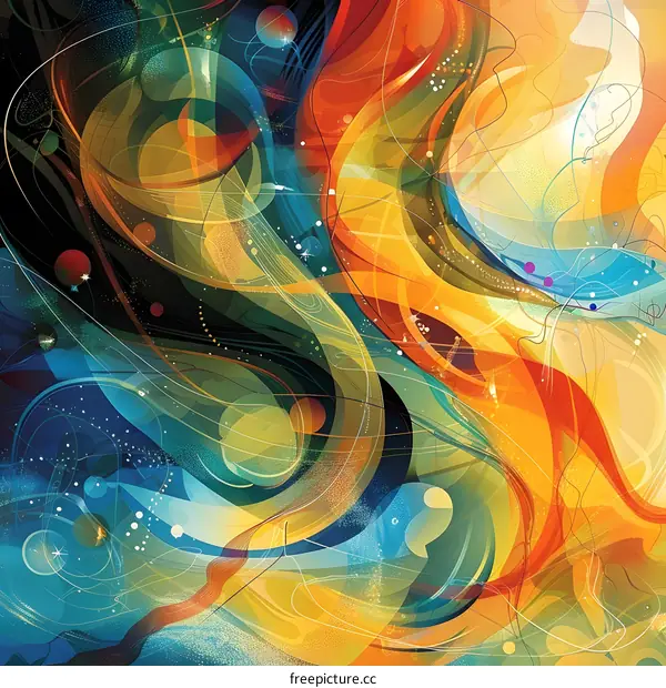 Colorful Abstract Painting