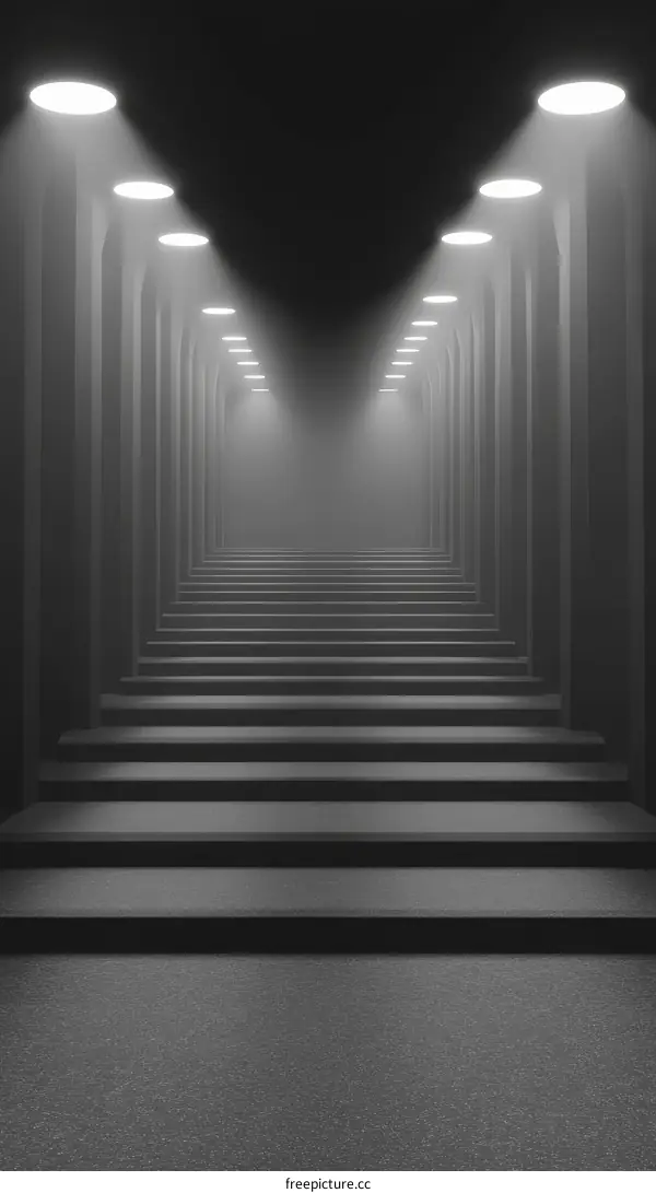 Abstract Stairway to Light