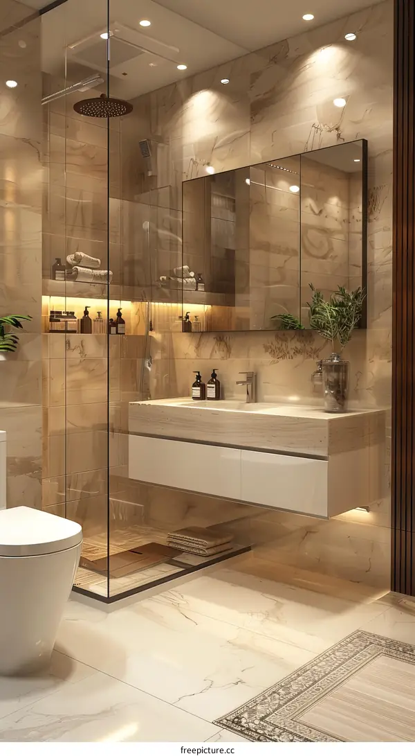 Modern Luxury Bathroom Interior Design