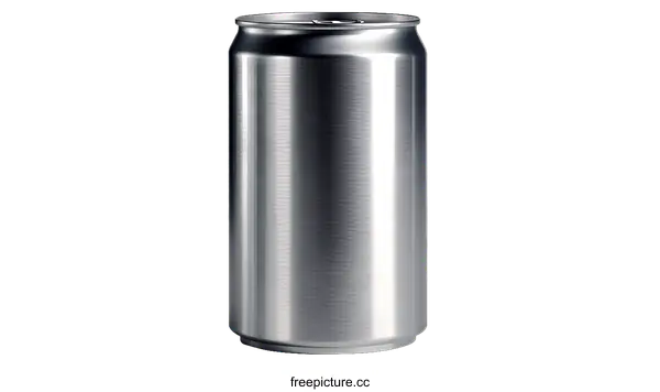 [Transparent Background PNG]Blank Metal Beverage Can Mockup