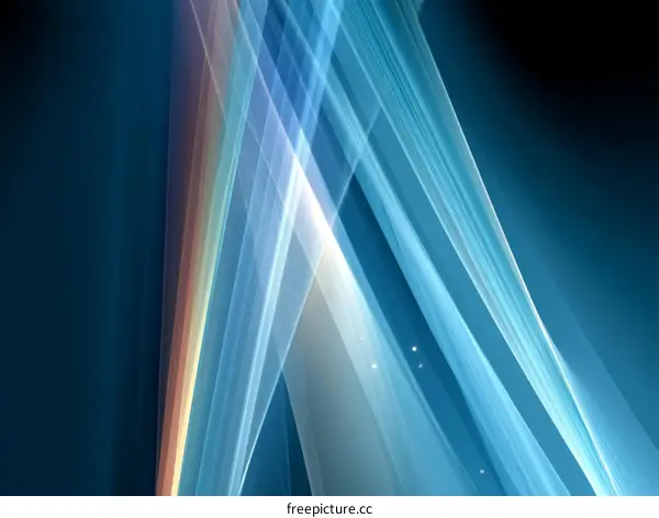 Abstract Light Lines Background Design