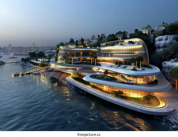 Modern Seaside Architectural Design