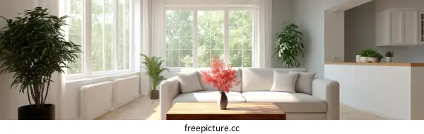 Modern Cozy Living Room Interior Design