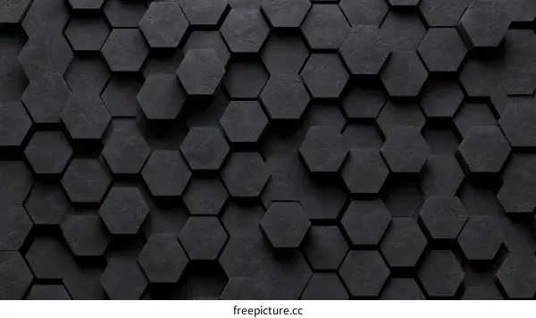Abstract Geometric Hexagon Pattern Background