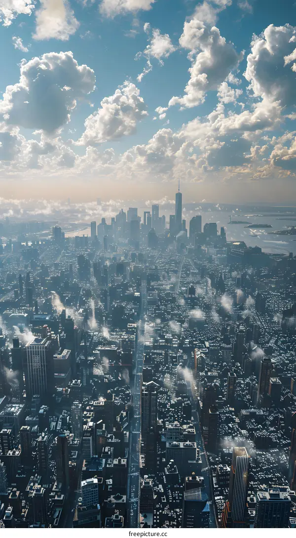 New York City from above