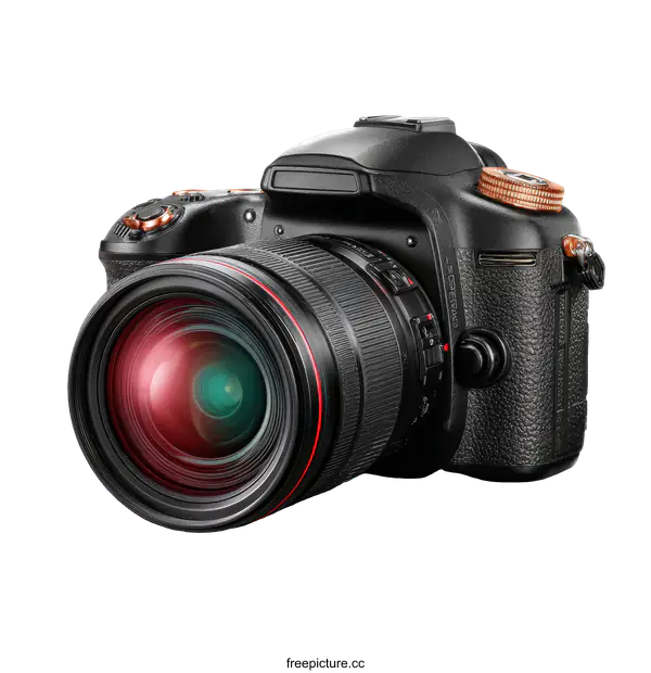 [Transparent Background PNG]High-Resolution Professional Photography Camera