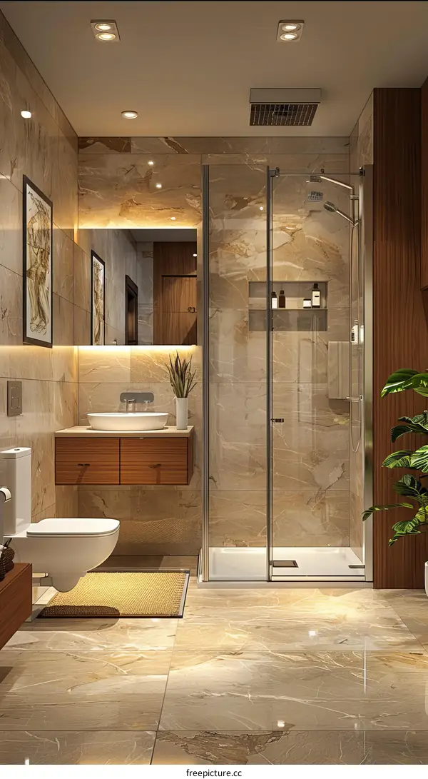 Modern Luxury Bathroom Interior Design