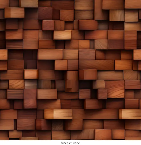 Seamless Wood Grain Texture Background