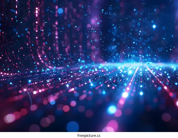 Blue and purple glitter background