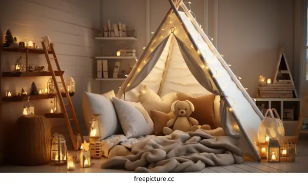 A Cozy Reading Nook for Kids