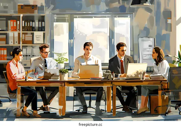 Teamwork in the Office