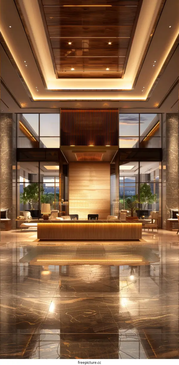Hotel Lobby Interior Design