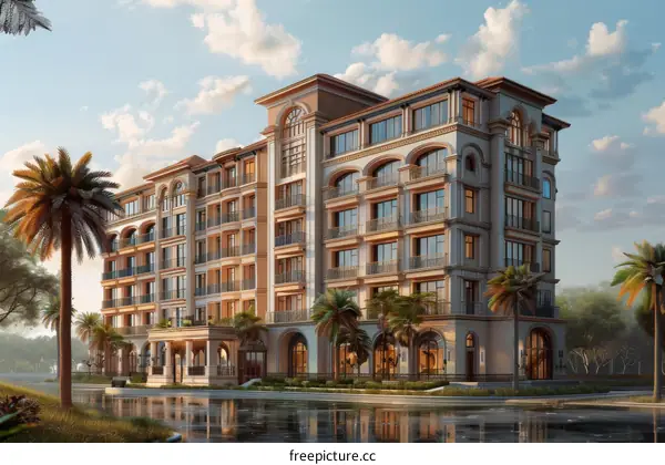 Luxury Residential Building by the Water