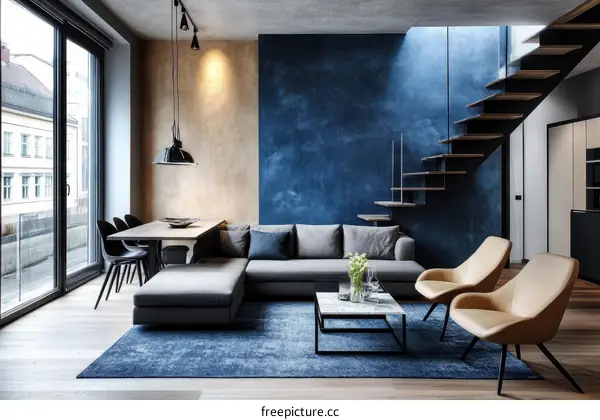 Modern Apartment Living Room Interior Design