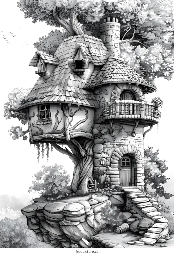 Whimsical Treehouse Retreat