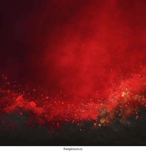 Abstract Red and Black Background Design