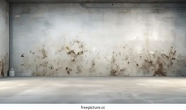 Grunge concrete wall and floor texture background