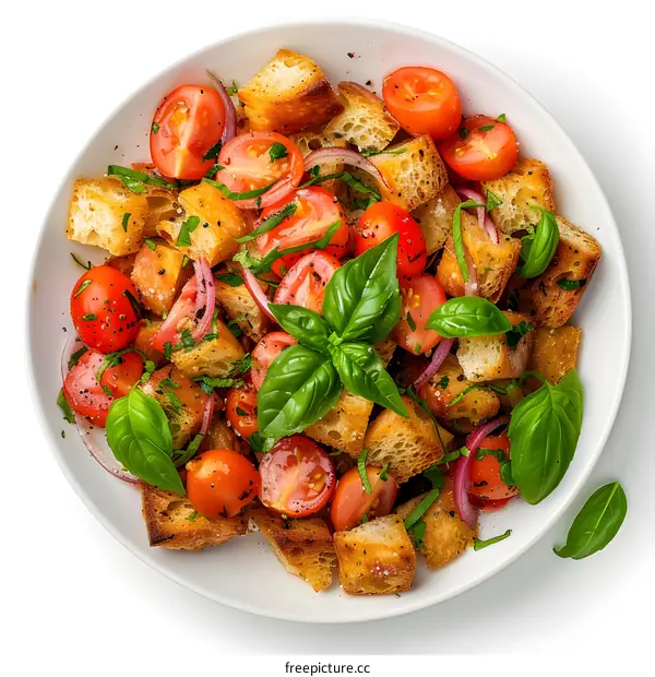 Classic Italian Panzanella Salad