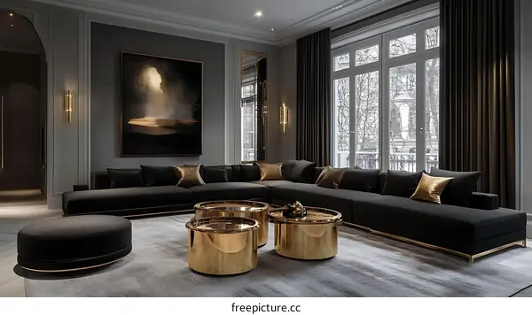 Luxury Modern Living Room Interior Design
