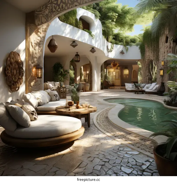 Stunning Moroccan Oasis Home Design